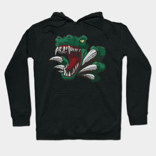 Pixel Dino - low-bit graphics - gift Hoodie